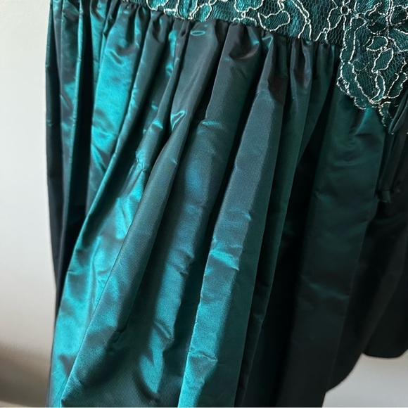 Vtg Flirtations by Alfred Angelo Sz 5/6 80s Party Dress  Homecoming Prom Formal - Picture 6 of 16